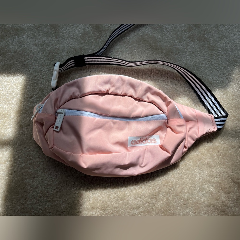 Adidas Pink Nylon Waist Pack